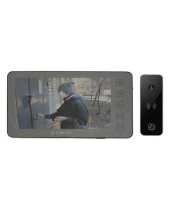 Комплект видеодомофона Prime SD Mirror и iPanel 2 черная Tantos