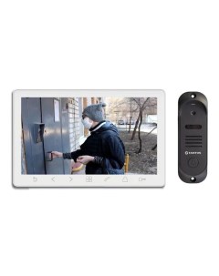 Комплект видеодомофона Prime HD SE белый и Stich HD черный Tantos