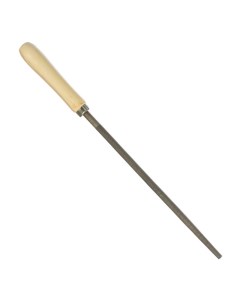 Круглый напильник с деревянной ручкой 250мм 16129 Сибртех