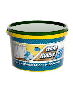 Эмаль для радиаторов акриловая белая 0 5 кг White house