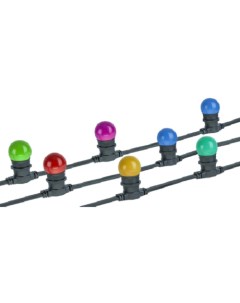 Световая гирлянда новогодняя Белт лайт 93662 10 м разноцветный RGB Navigator