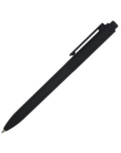 Ручка шариковая SoftClick Black 0 5мм синий цвет корпус черный 24шт Bruno visconti