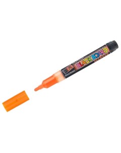 Маркер меловой Black Board Marker 3мм оранжевый водная основа BM 11 Munhwa