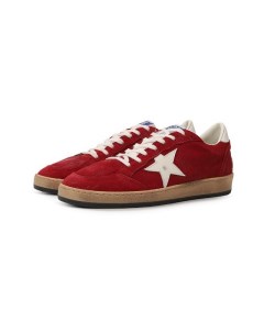 Замшевые кеды Ballstar Golden goose deluxe brand