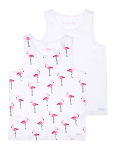 Майка трикотажная для девочек, 2 шт в комплекте Playtoday tween