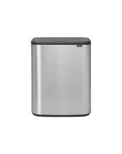 Мусорный бак 60 л Bo Touch Bin стальной матовый Brabantia