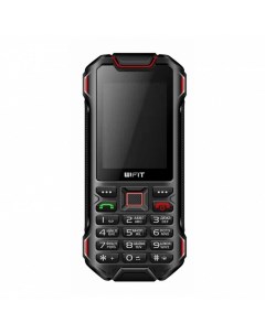 Мобильный телефон IP 68 Wirug F1 Black Red Wifit