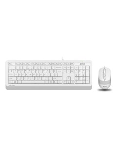 Набор клавиатура мышь Fstyler F1010 белый серый A4tech