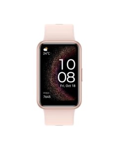 Часы Watch FIT SE Stia B39 55020ATE Nebula Pink Silicone Strap Huawei