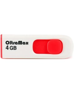 Накопитель USB 2 0 4GB OM 4GB 250 Red 250 красный Oltramax