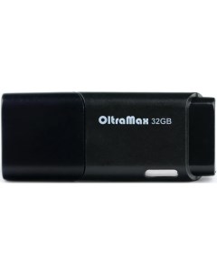 Накопитель USB 2 0 32GB OM 32GB 240 Black 240 чёрный Oltramax