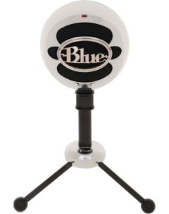 Микрофон Snowball 988 000175 конденсаторный кардиоидный и всенаправленный настольный проводной USB х Blue