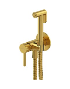 Гигиенический душ со смесителем Y brushed gold SYSYBI2GLB Брашированное золото Whitecross