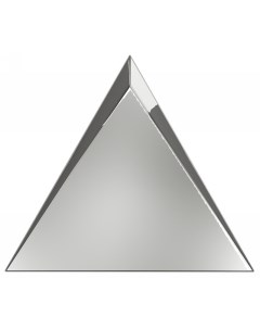 Керамическая плитка Evoke Traingle Cascade Silver Glossy C218366 настенная 15х17 см Zyx
