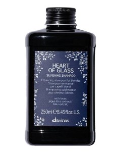 Шампунь для светлых волос с экстрактом генипы Silkening Shampoo Heart Of Glass 250мл Davines