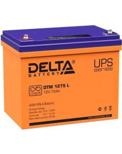 Батарея DTM 1275 L 75Ач 12В Дельта