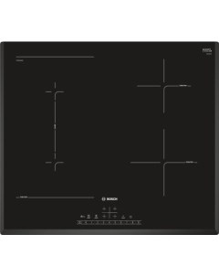 Индукционная варочная поверхность PVS611FB5E черный Bosch