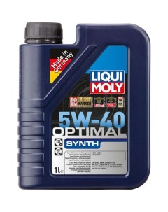 Моторное масло Optimal Synth 5W 40 1л синтетическое Liqui moly