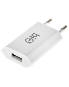 Сетевое зарядное устройство USB A белый BXP ADP A 5W Bion