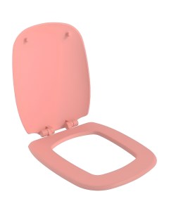 Крышка сиденье Diamond с микролифтом розовый матовый Ambassador