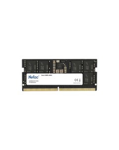 Память DDR5 SODIMM 16Gb 4800MHz CL40 1 1 В Basic NTBSD5N48SP 16 Netac