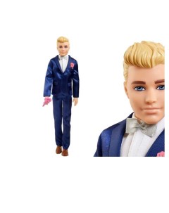 Кукла Кен Жених в свадебном костюме GTF36 Barbie