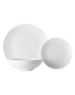 Набор столовой посуды Белая коллекция 12 пр 4 пер MW504 FX01 Maxwell & williams