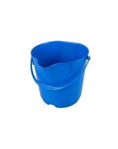 Ведро 15л синее армир пластик противоударный круглое 80101 2 Fbk