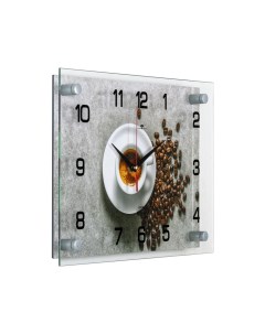 Часы Кофе Рубин