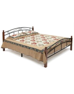 Кровать AT 8077 Middle bed 120 200 см металлические ламели Tetchair
