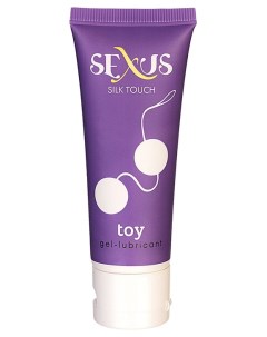 Увлажняющая гель смазка для секс игрушек Silk Touch Toy 50 мл Sexus