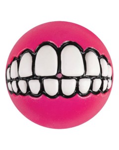 Мяч для собак Grinz M розовый 6 4 см Rogz