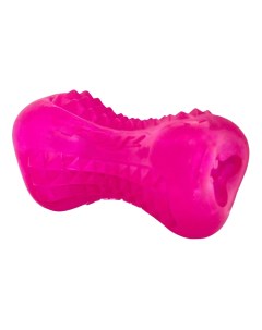 Жевательная игрушка для собак Yumz S косточка массажная для десен розовая 8 8 см Rogz