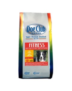 Сухой корм для собак Fitness Chicken с нормальной активностью 20кг Dog club