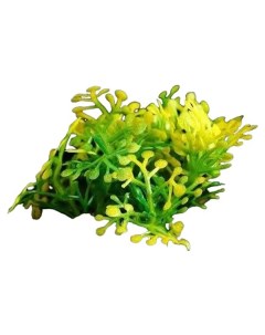 Искусственное растение аквариумное зеленый 5 см 10 шт Пижон