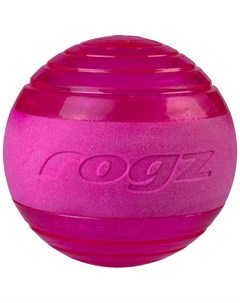Игрушка для собак Squeekz мяч с пищалкой розовая Rogz