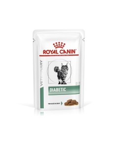 Влажный корм для кошек Diabetic при сахарном диабете мясо 12шт по 85г Royal canin