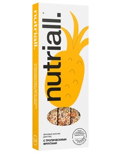 Зерновые палочки для птиц с тропическими фруктами 90 г Nutriall