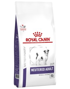 Сухой корм для собак Neutered Adult Small Dogs диетический 1 5 кг Royal canin