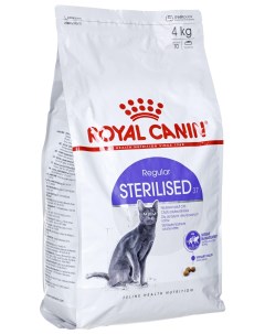 Сухой корм для кошек Sterilised 37 для стерилизованных кошек 4 кг Royal canin