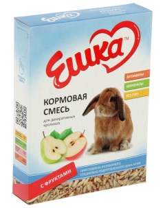 Сухой корм для кроликов с фруктами 450 г Ешка