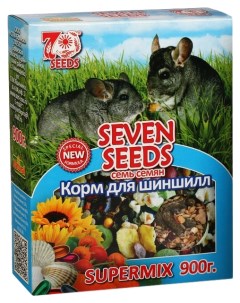 Сухой корм для шиншилл Supermix 900 г Seven seeds