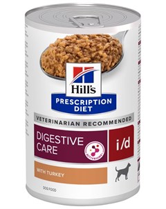 Влажный корм для собак Prescription Diet i d с индейкой 360 г Hill`s