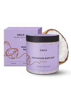 Английская соль для ванн с кокосом 600 Zalla