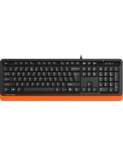 Клавиатура Fstyler FKS10 черный оранжевый USB FKS10 ORANGE A4tech