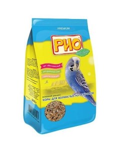 Сухой корм для птиц для волнистых попугайчиков Основной рацион 0 5 кг Rio