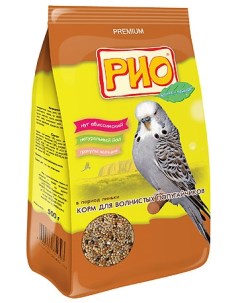 Сухой корм для птиц для волнистых попугайчиков в период линьки 1 кг Rio