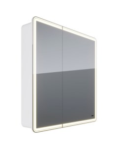 Зеркальный шкаф Element 80 LM80ZS E с подсветкой Белый Lemark