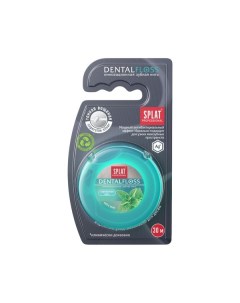 Нить зубная мятная с волокнами серебра DentalFloss Professional Splat Сплат 30м спец предложение Profimed s.r.l.