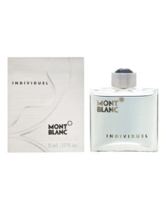 Individuel Men туалетная вода 5мл Montblanc